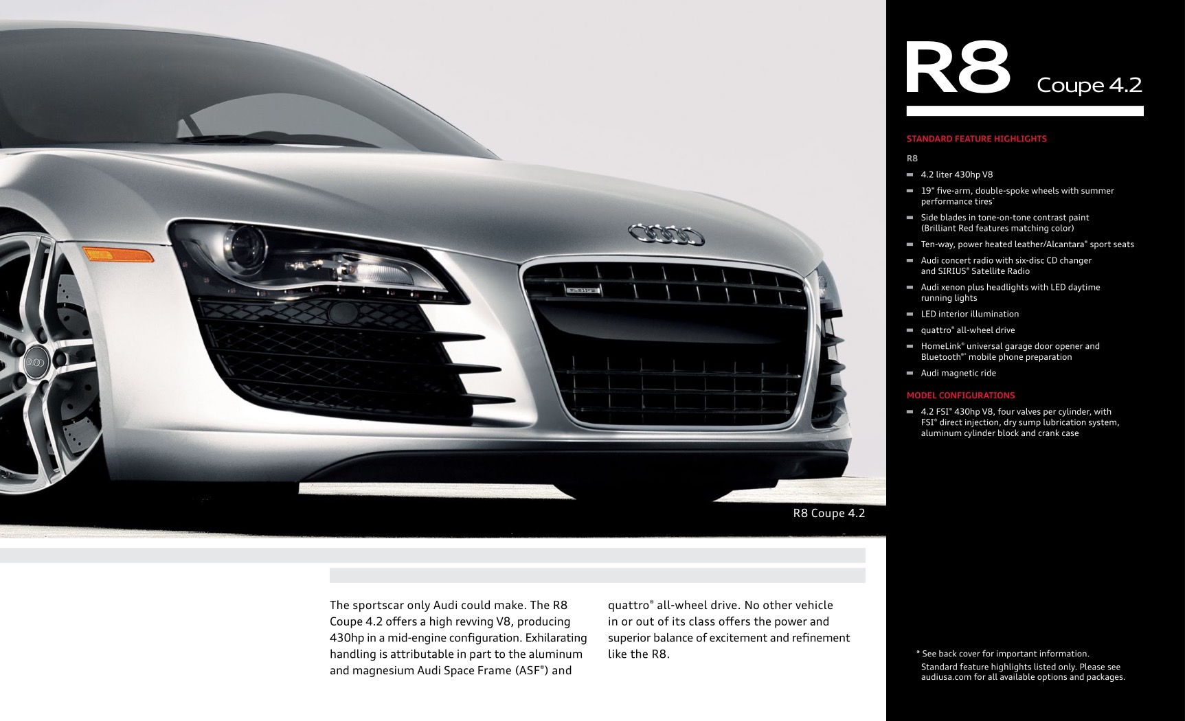 2011 Audi Brochure Page 27